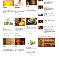 Brewhead page web design